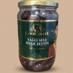 Yağlı Sele Siyah Zeytin 400gr