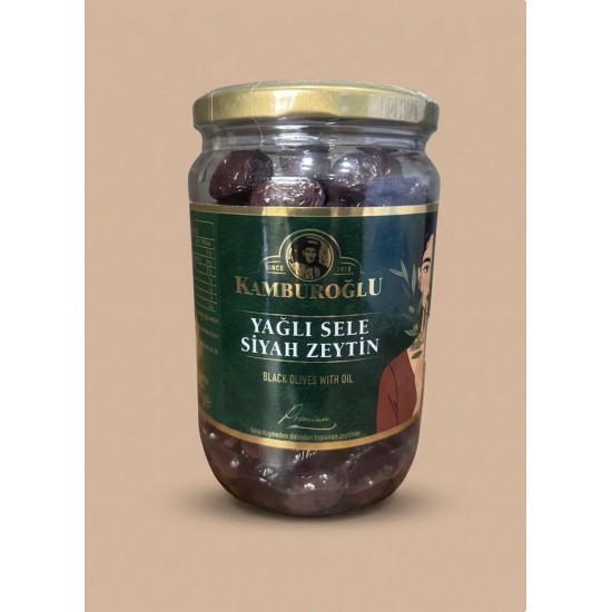 Yağlı Sele Siyah Zeytin 400gr