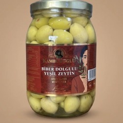 Biber Dolgulu Yeşil Zeytin 900gr