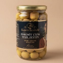 Edremit Çizik Yeşil Zeytin 400gr